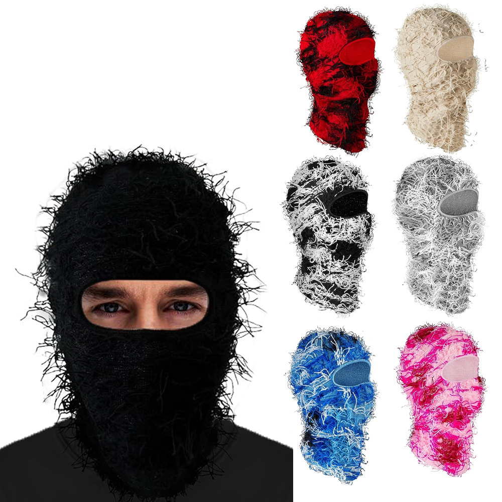 Kids Face Mask - New Fuzzy Balaclava Hat Full Face