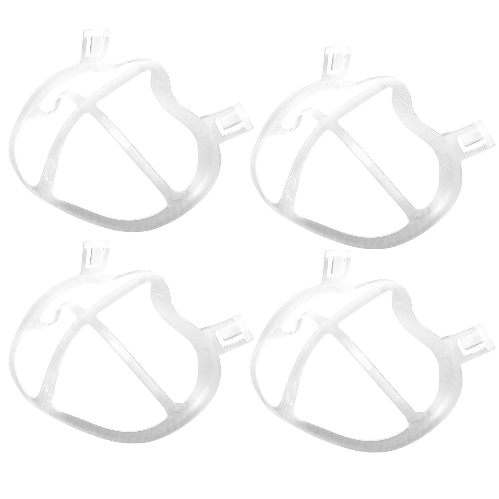 10Pcs Ultra-Thin Soft Silicone - огляд і ціна Silicone Mask Bracket