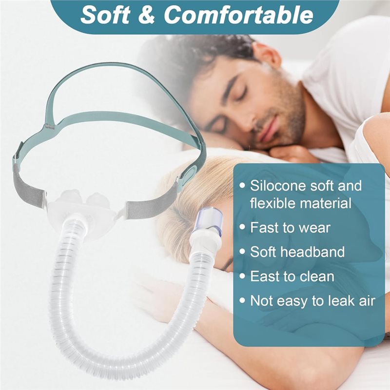 CPAP Mask Tube Included 1 Set  - огляд і ціна Silicone Mask Bracket