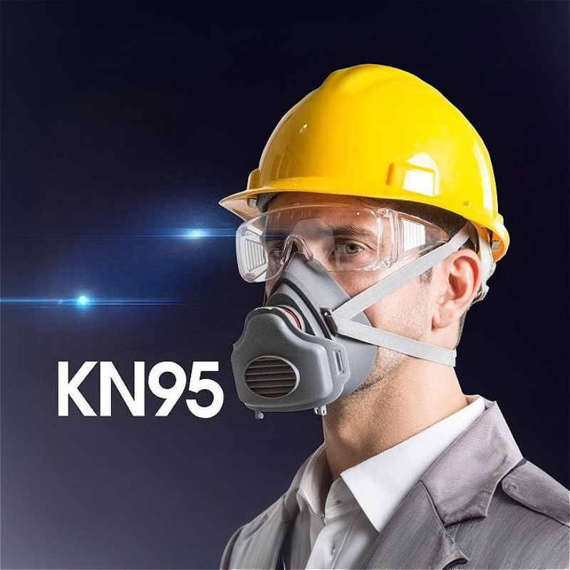 Half Face Dust Mask Dust Respi - огляд і ціна Kn95 Respirator Mask