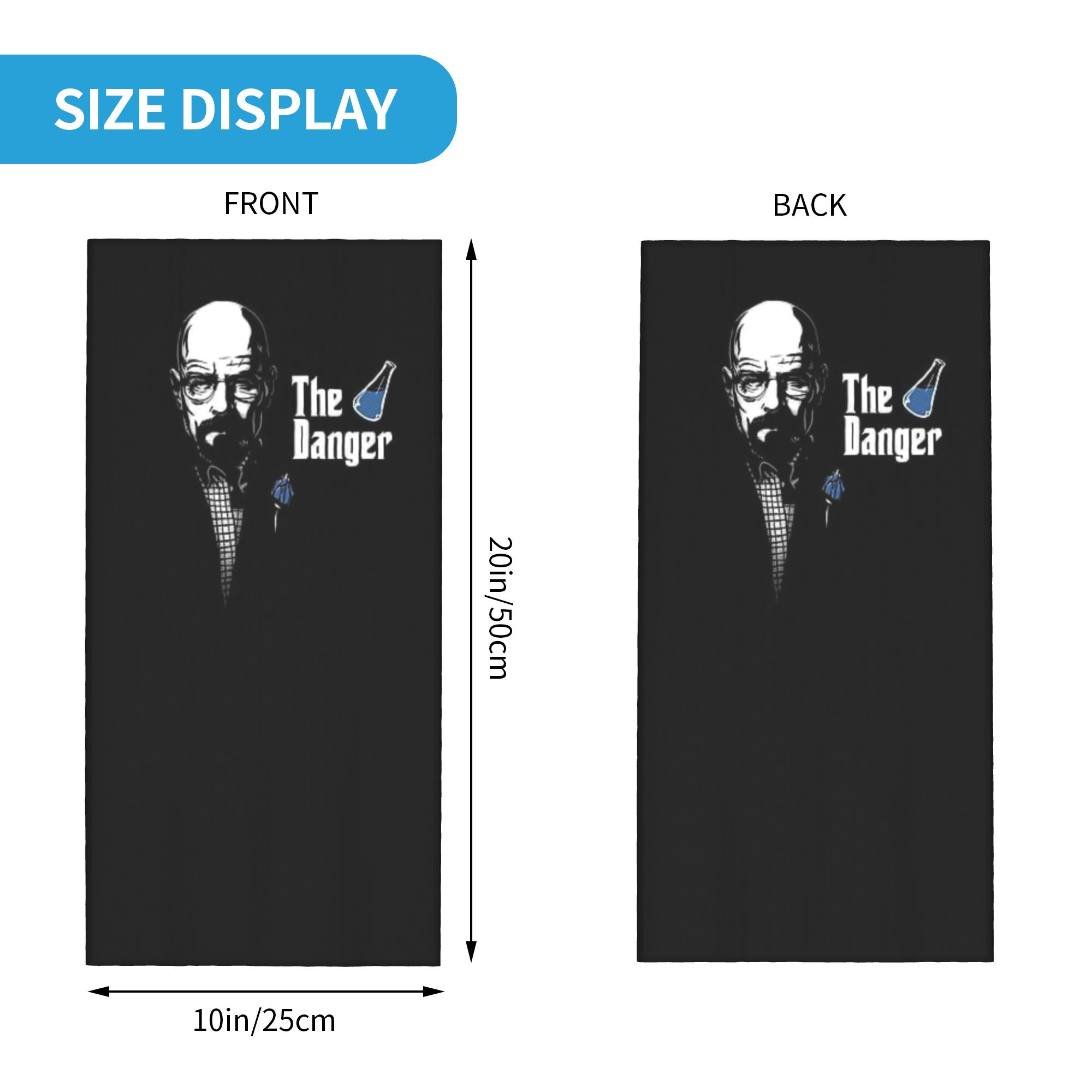Custom Walter White's I am The - огляд і ціна Neck Gaiter Face Cover