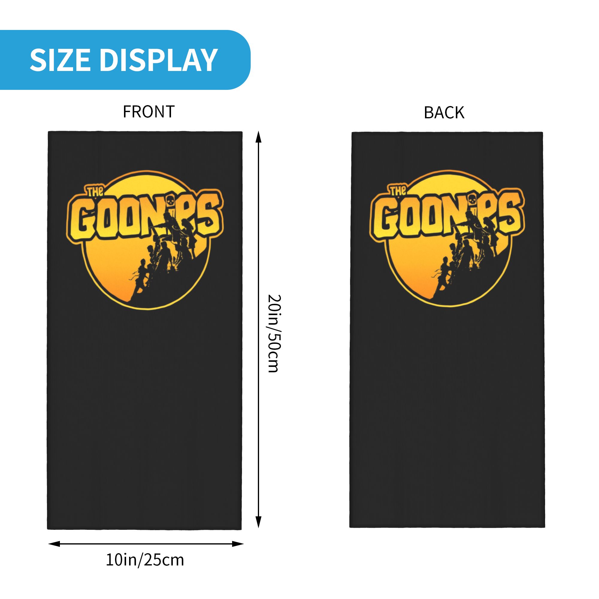 Custom The Goonies Bandana Nec - огляд і ціна Neck Gaiter Face Cover