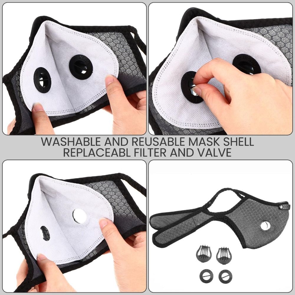 Breathable Ergonomic Dust Mask - огляд і ціна Dust Mask Construction