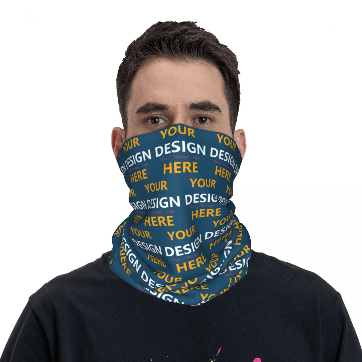 Custom Your Design Here Bandan - огляд і ціна Neck Gaiter Face Cover