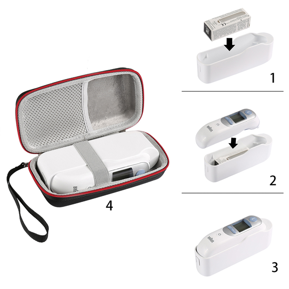 New Hard Portable Thermometer  - огляд і ціна Braun Thermometer Thermoscan 7