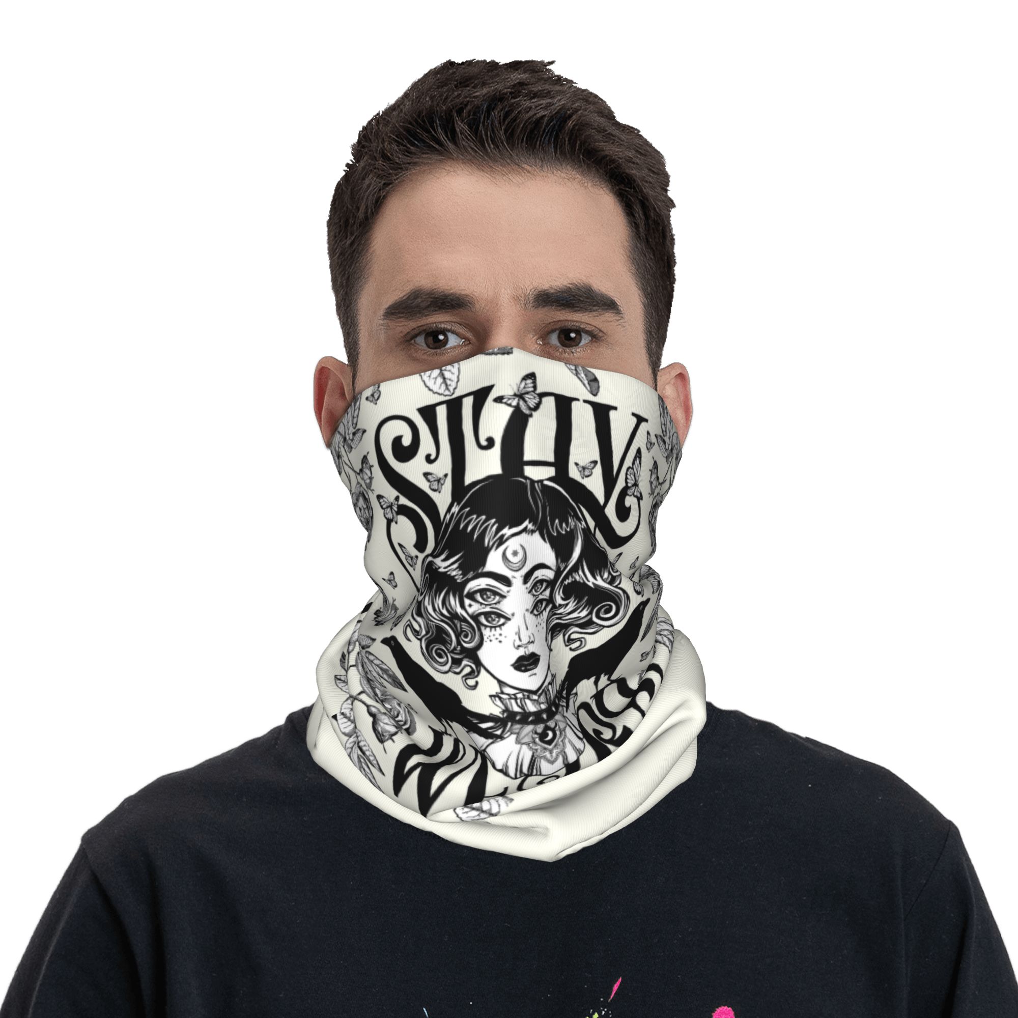 Custom Stay Weird Bandana Neck - огляд і ціна Neck Gaiter Face Cover