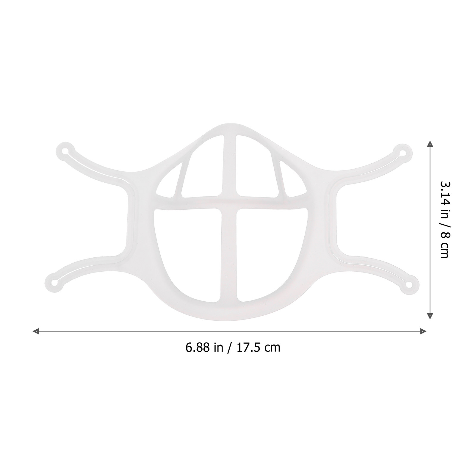 5Pcs Premium Food Grade Silico - огляд і ціна Silicone Mask Bracket