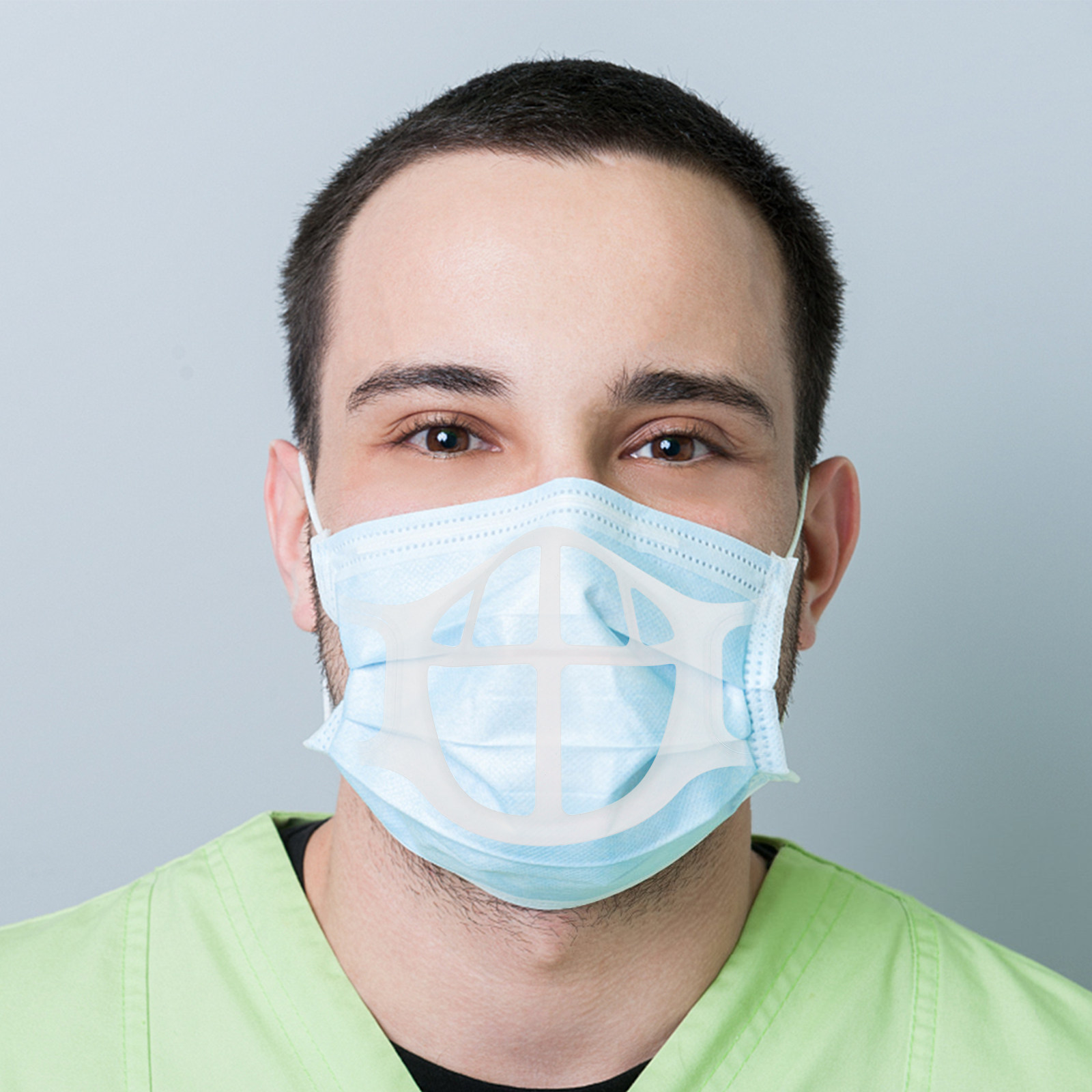 5Pcs Premium Food Grade Silico - огляд і ціна Silicone Mask Bracket