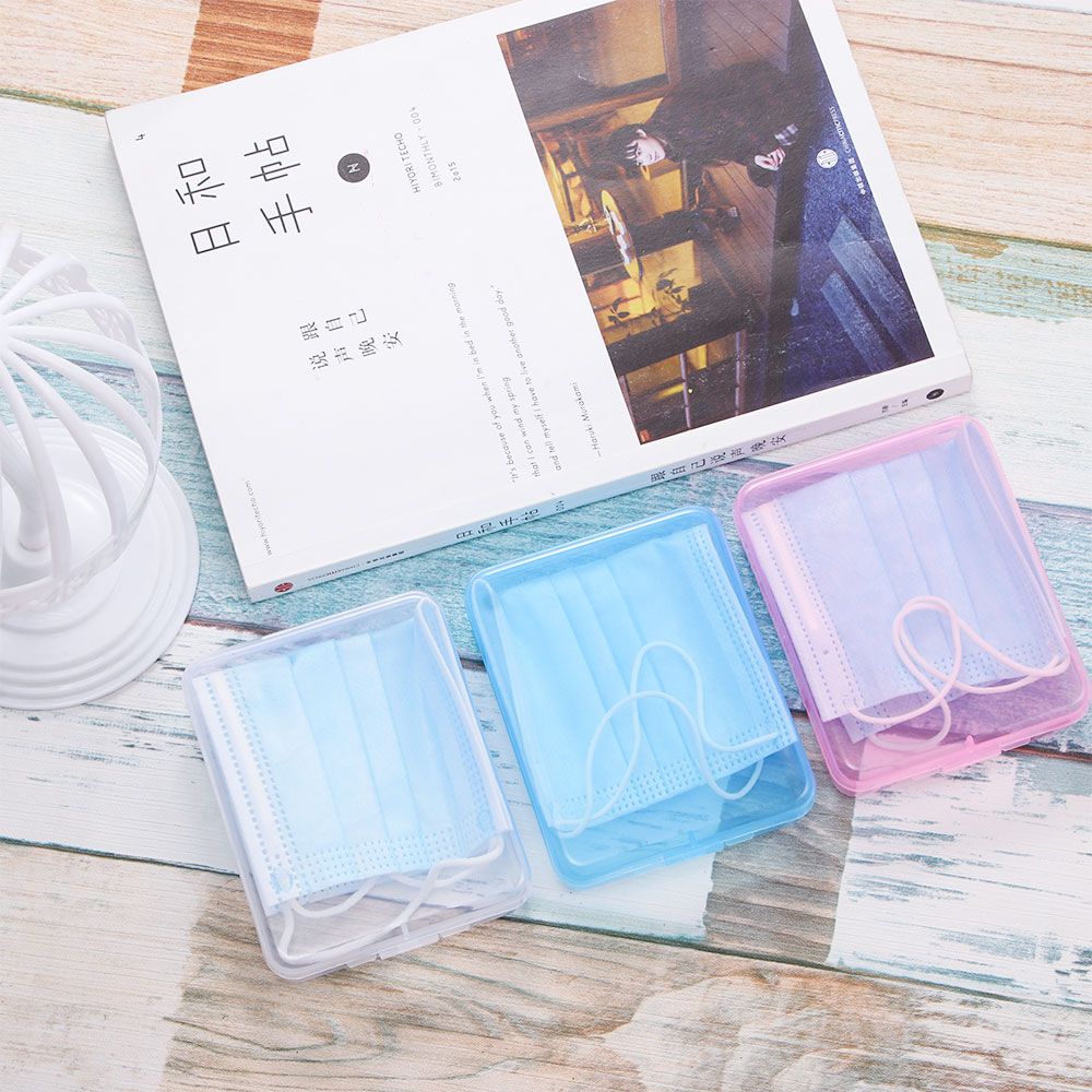 Protection Rectangle Container - огляд і ціна Face Mask Storage Box