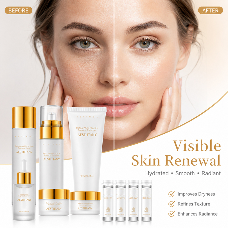 7PCS Retinol Multi-Peptide Ski - огляд і ціна Face Mask Storage Box