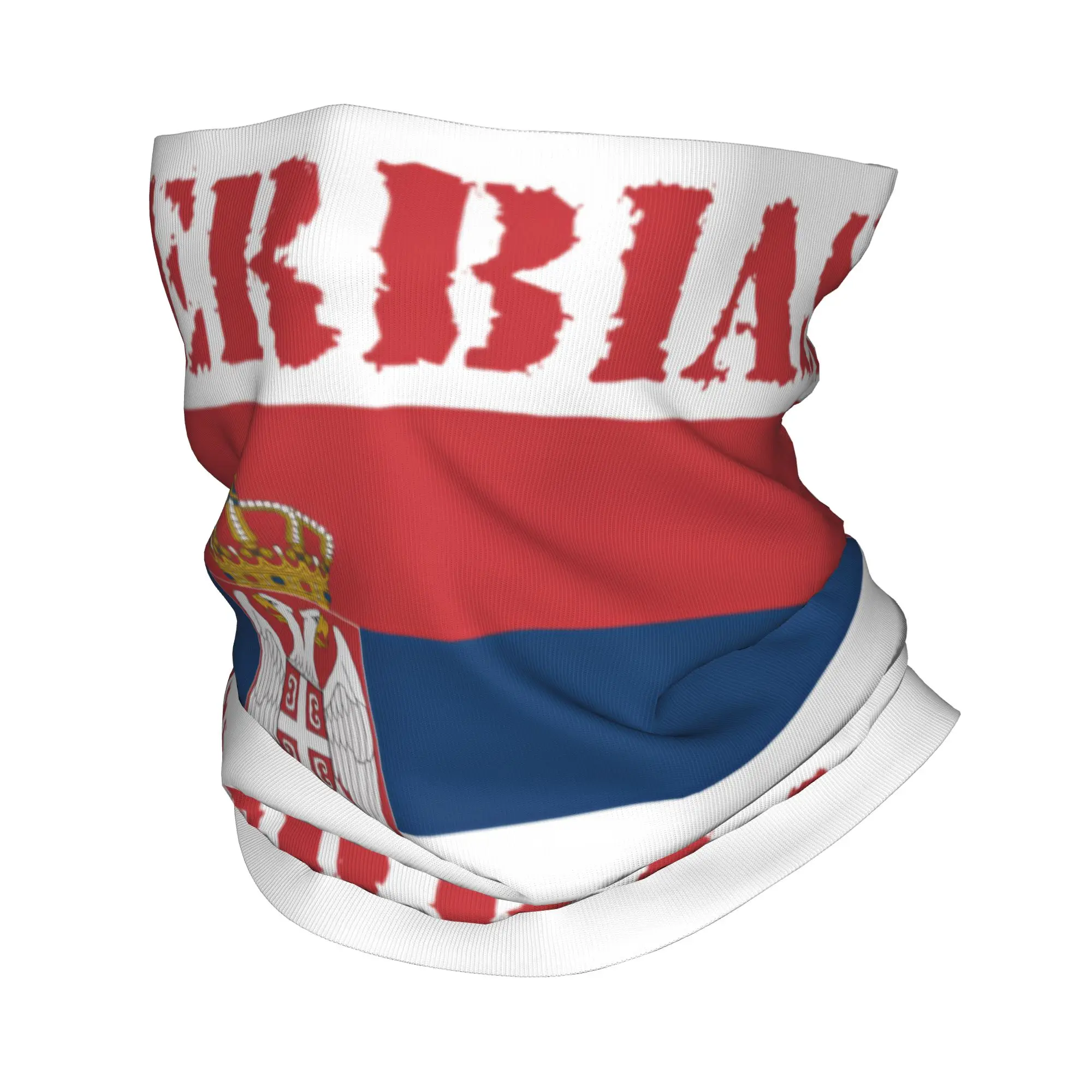 New Serbia Flag Bandana Neck G - огляд і ціна Neck Gaiter Face Cover