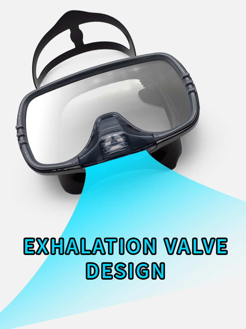 New Large Frame Diving Mask wi - огляд і ціна Silicone Mask Bracket
