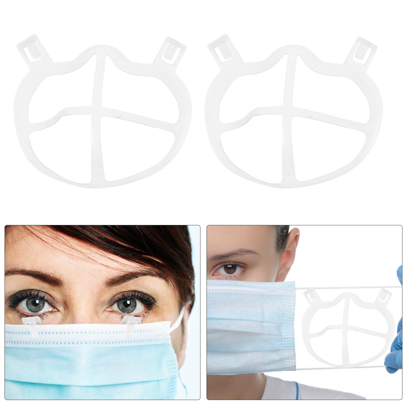 10Pcs Mask Bracket Silicone Ho - огляд і ціна Silicone Mask Bracket