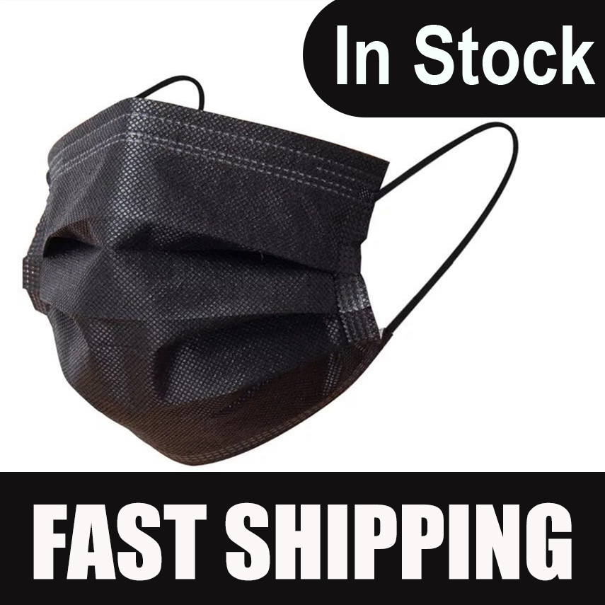 Black Face Mask Mouth Cover Pr - огляд і ціна Disposable Surgical Mask