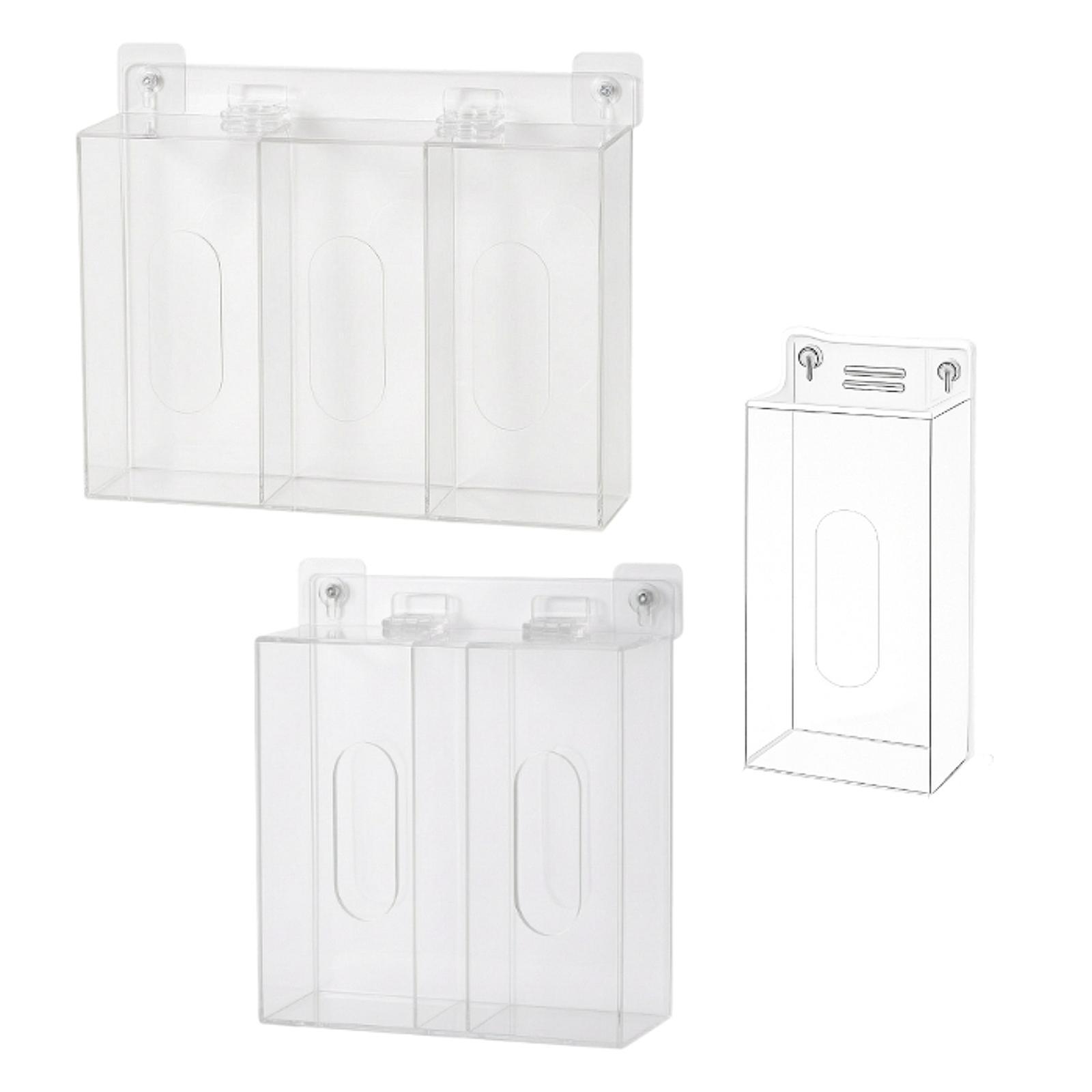 Space Saving Acrylic Glove Box - огляд і ціна Face Mask Storage Box