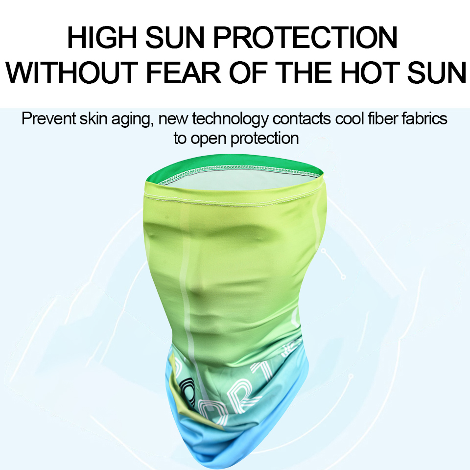 2Pcs Set Summer Ice Silk Cycli - огляд і ціна Sports Mask Breathable