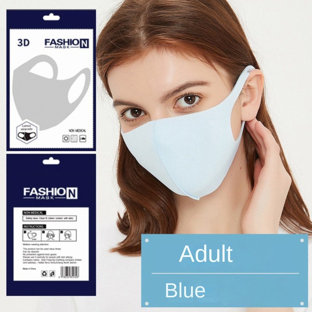 New Breathable Ice Silk Mask A - огляд і ціна Kids Face Mask
