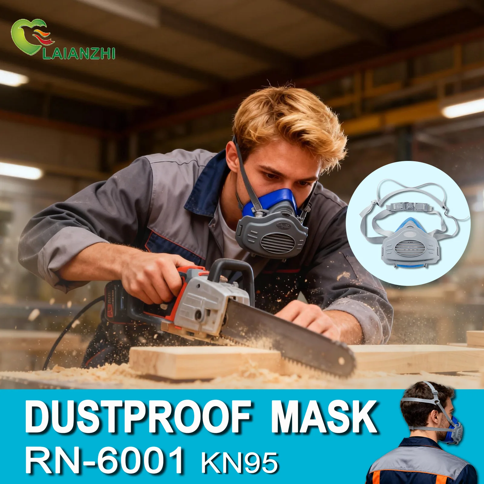 LAIANZHI Dust proof silicone m - огляд і ціна Dust Mask Construction