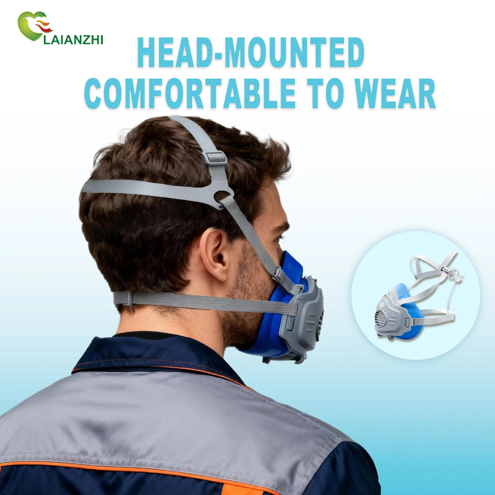 LAIANZHI Dust proof silicone m - огляд і ціна Dust Mask Construction
